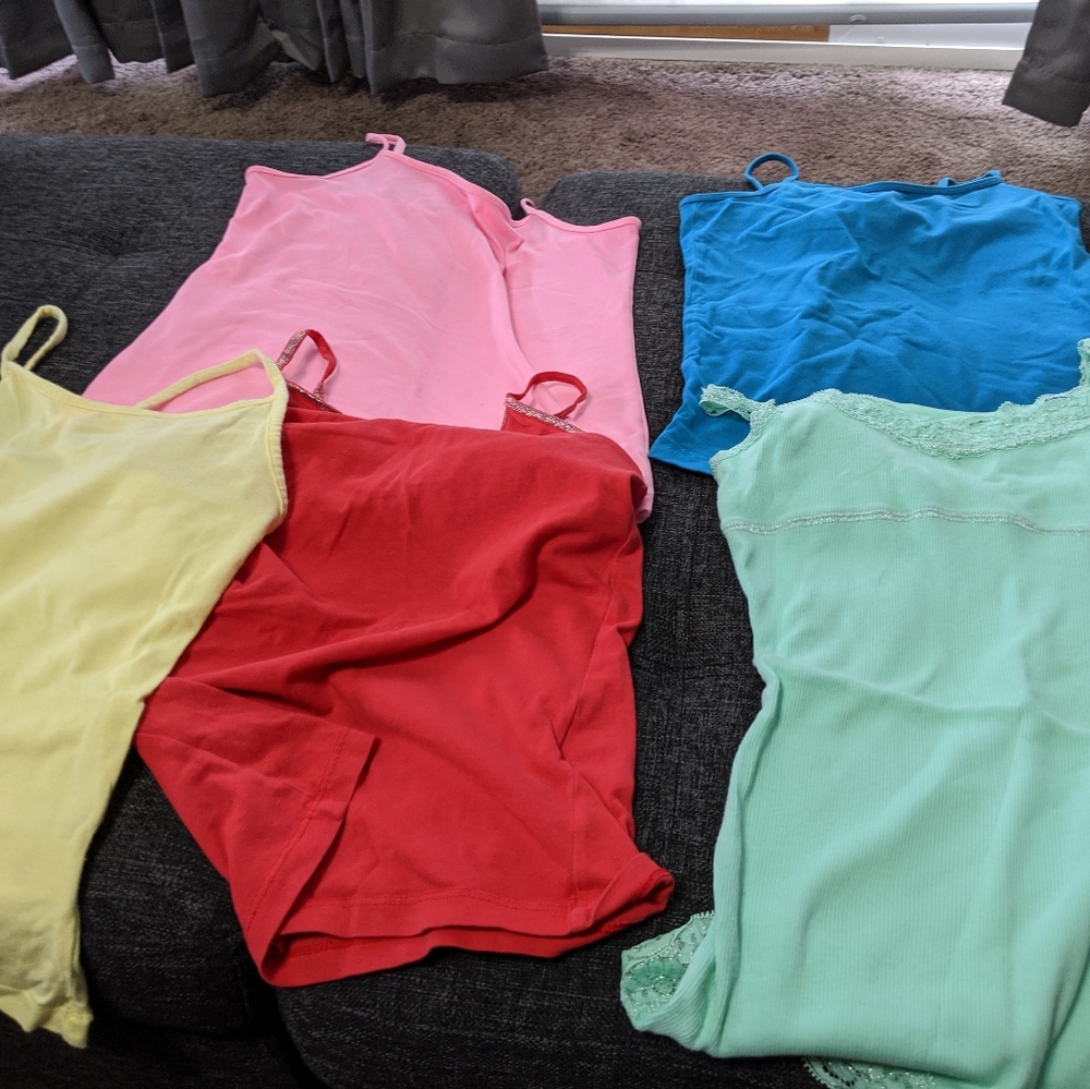 Lot girls tank tops size 7/8